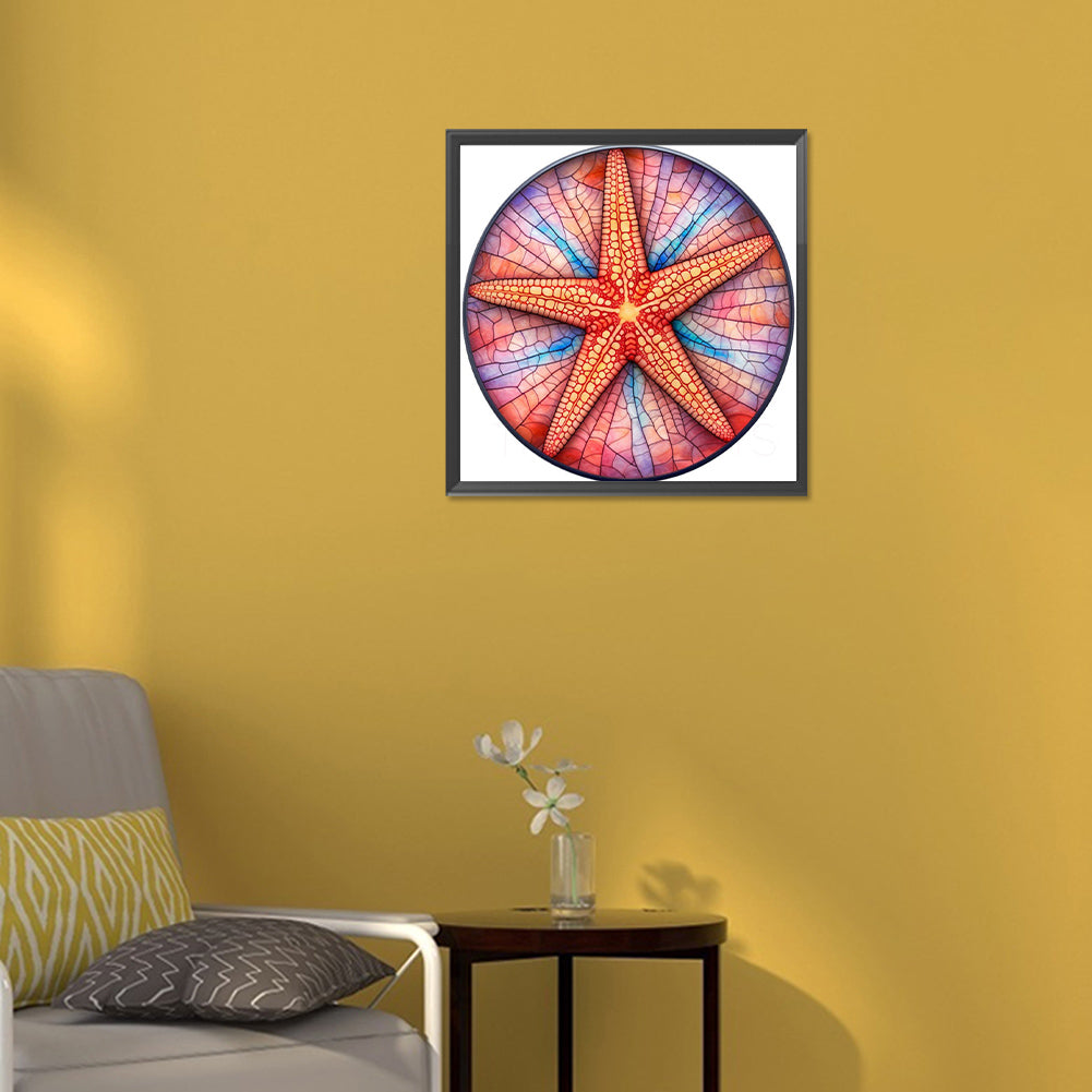 Starfish - Full Round Drill Diamond Painting 30*30CM