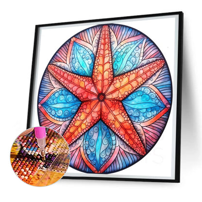 Starfish - Full Round Drill Diamond Painting 30*30CM