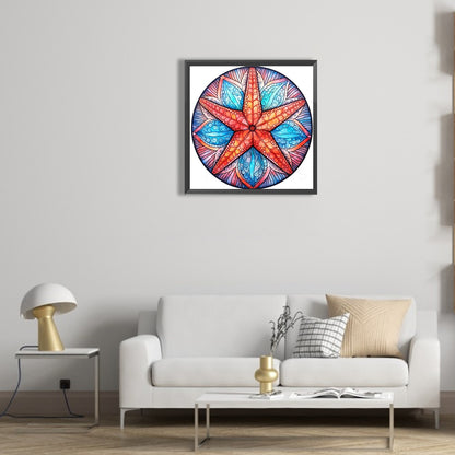 Starfish - Full Round Drill Diamond Painting 30*30CM