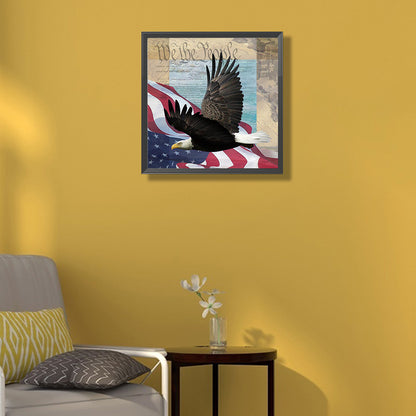 American Eagle - Full Round Drill Diamond Painting 50*50CM