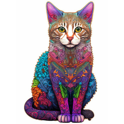 The Cat - Full Round Drill Diamond Painting 30*40CM