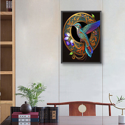 Hummingbird - Full Round Drill Diamond Painting 30*40CM