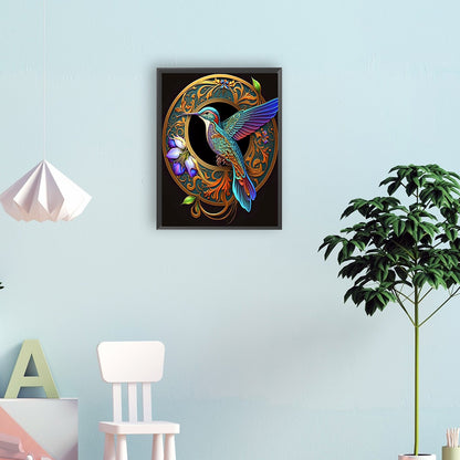 Hummingbird - Full Round Drill Diamond Painting 30*40CM