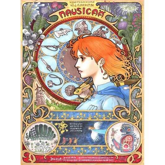 Nausica? Of The Valley Of The Wind - Full Round Drill Diamond Painting 30*40CM