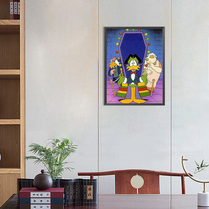 Adventures Of Duck - Full Round Drill Diamond Painting 30*40CM