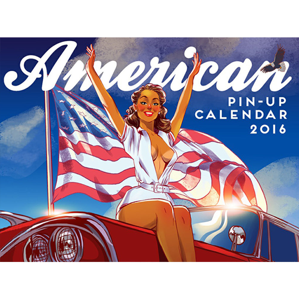 American Independence Day - Full Round Drill Diamond Painting 40*30CM