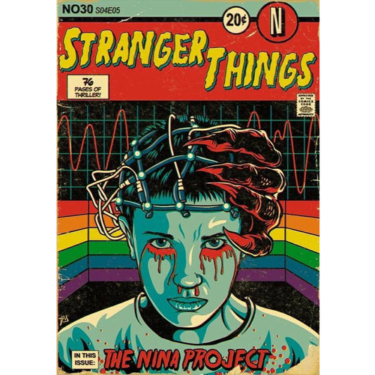 Horror Movie Pictorial - Full Round Drill Diamond Painting 45*65CM