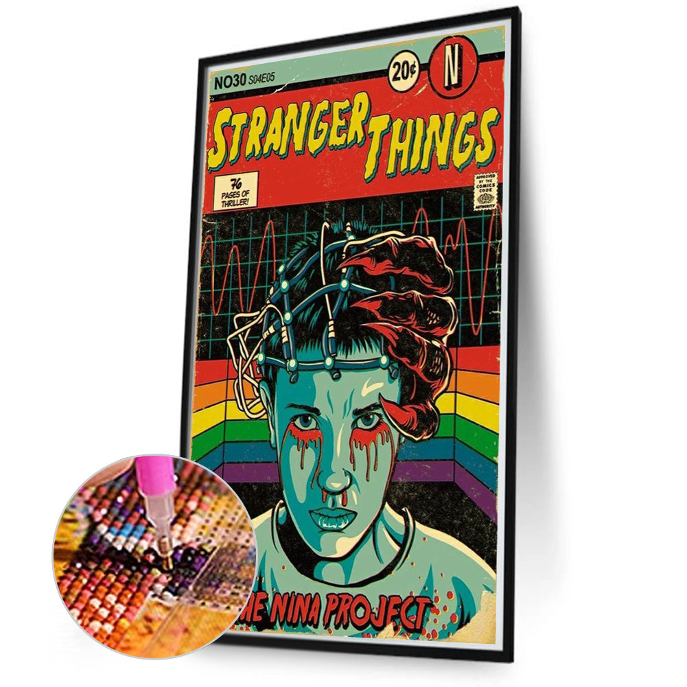 Horror Movie Pictorial - Full Round Drill Diamond Painting 45*65CM