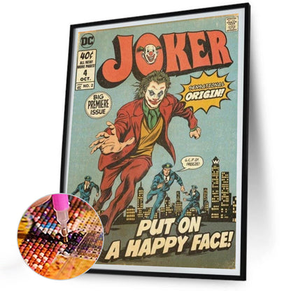 Clown Pictorial - Full Round Drill Diamond Painting 30*40CM