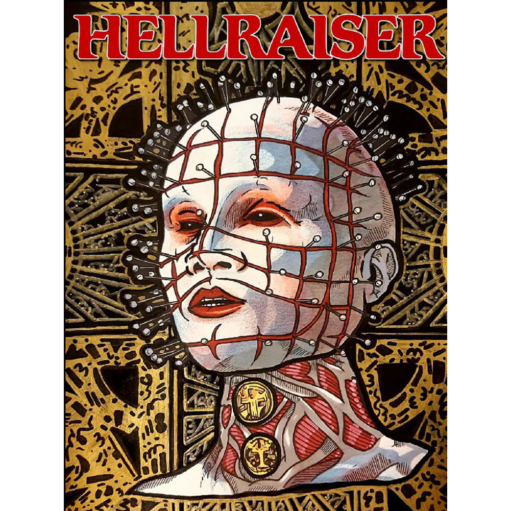 Horror Pictorial - Full Round Drill Diamond Painting 40*50CM