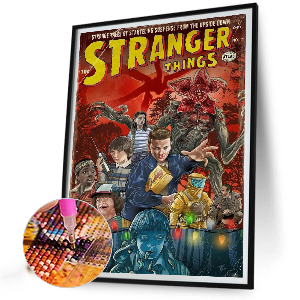 Horror Pictorial - Full Round Drill Diamond Painting 40*50CM