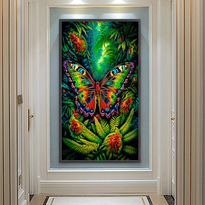 Forest Butterfly - Full Round Drill Diamond Painting 40*70CM