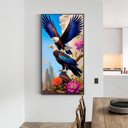 Eagle - Full Round Drill Diamond Painting 40*70CM