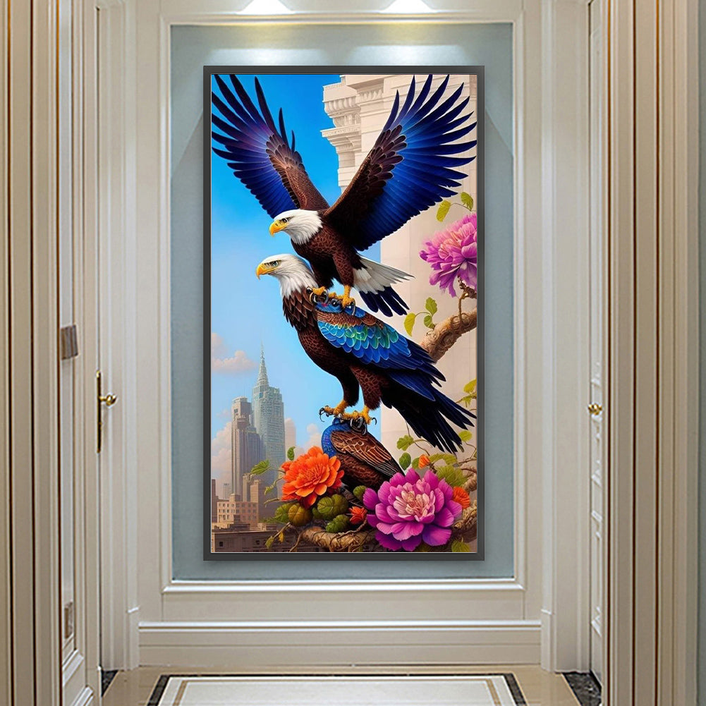 Eagle - Full Round Drill Diamond Painting 40*70CM