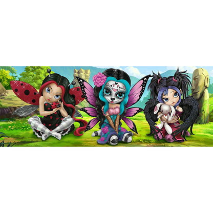 Elves - Full Round Drill Diamond Painting 80*30CM