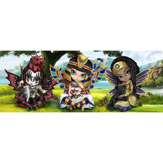 Elves - Full Round Drill Diamond Painting 80*30CM