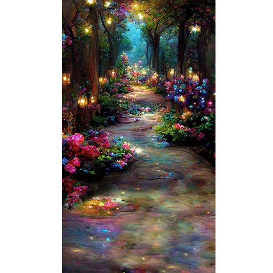 Dream Forest - Full Round Drill Diamond Painting 45*80CM