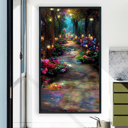 Dream Forest - Full Round Drill Diamond Painting 45*80CM
