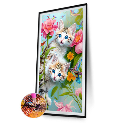 The Cat - Full Round Drill Diamond Painting 45*80CM