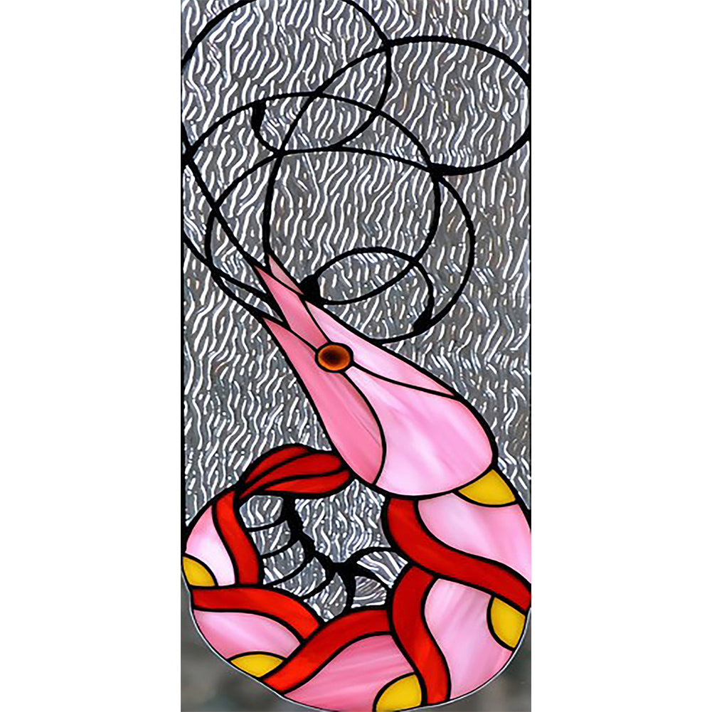 Shrimp - Full Round Drill Diamond Painting 30*70CM