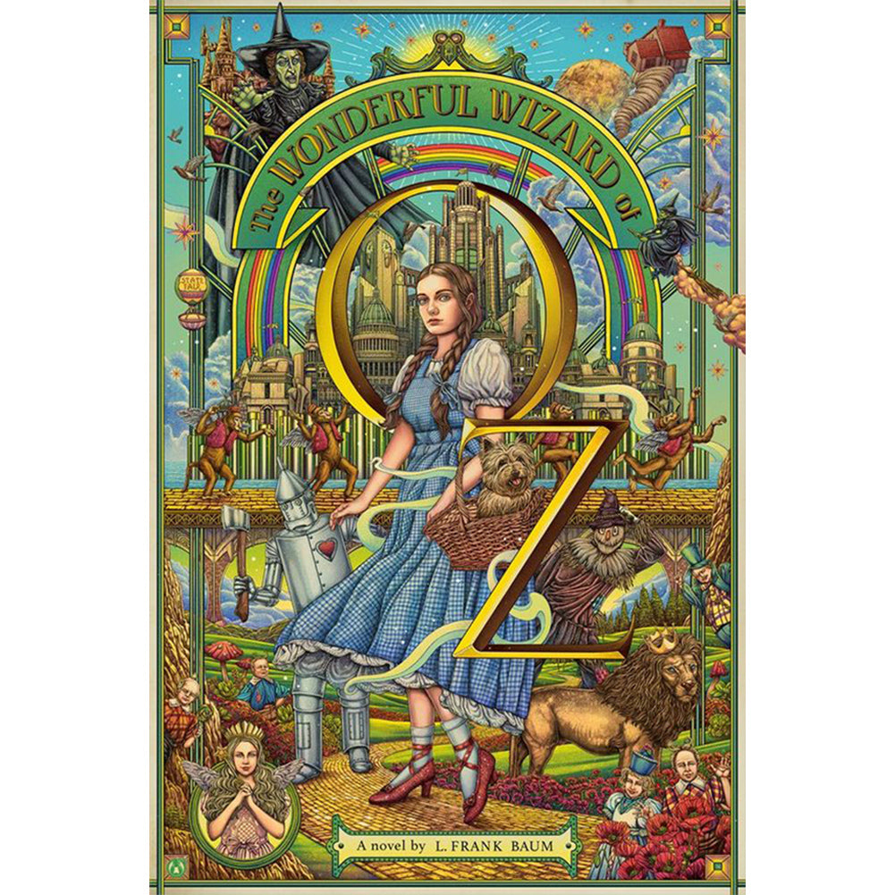 Wizard Of Oz Poster - Full Round Drill Diamond Painting 40*60CM