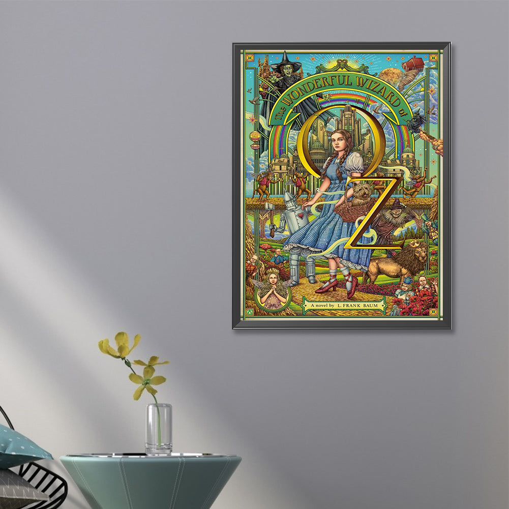 Wizard Of Oz Poster - Full Round Drill Diamond Painting 40*60CM