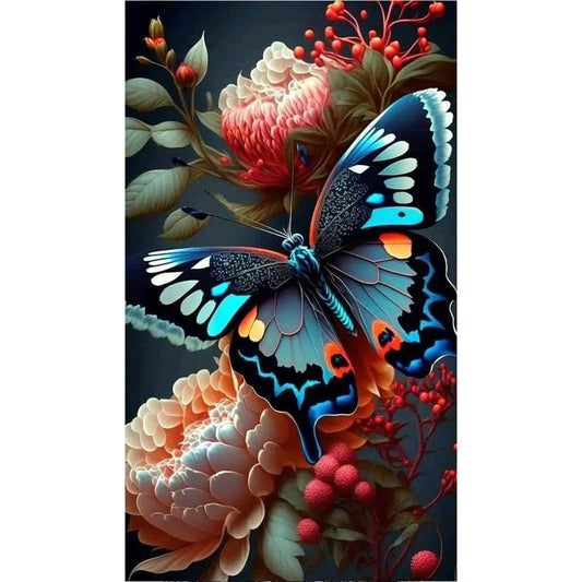 Butterfly - Full Round Drill Diamond Painting 40*70CM