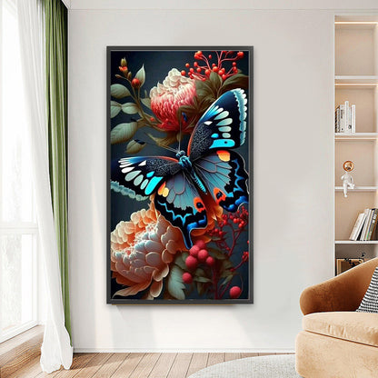 Butterfly - Full Round Drill Diamond Painting 40*70CM