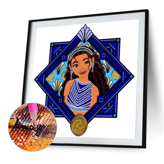 Princess Moana - Full Round Drill Diamond Painting 40*40CM