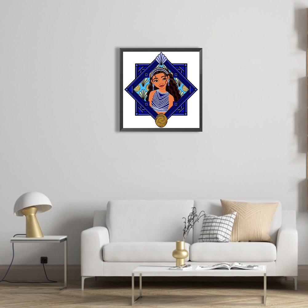 Princess Moana - Full Round Drill Diamond Painting 40*40CM