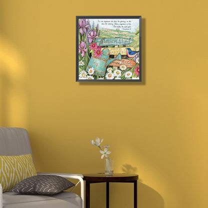 Garden Sign - Full Round Drill Diamond Painting 40*40CM