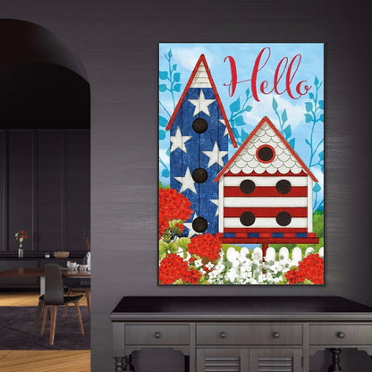 Bird House - Full Round Drill Diamond Painting 50*70CM