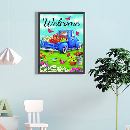 Floats - Full Round Drill Diamond Painting 40*60CM