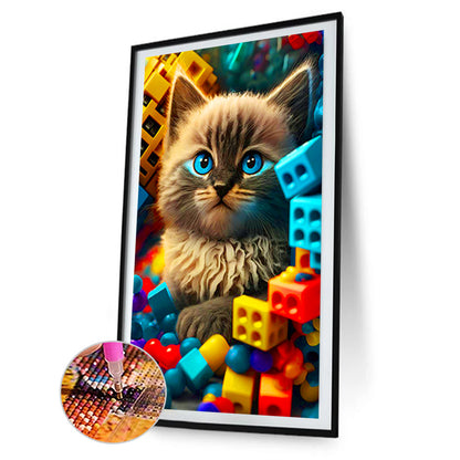 Toys And Cats - Full Round Drill Diamond Painting 60*100CM