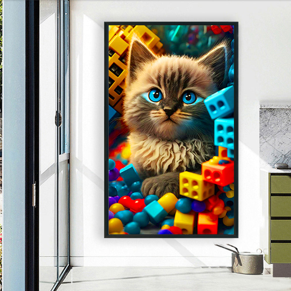 Toys And Cats - Full Round Drill Diamond Painting 60*100CM