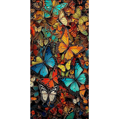 Butterflies - Full Round Drill Diamond Painting 40*80CM