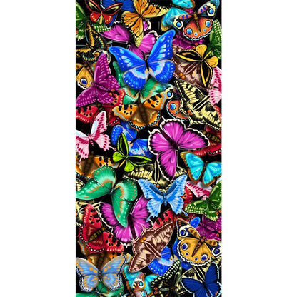Butterflies - Full Round Drill Diamond Painting 40*80CM