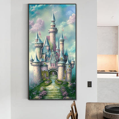 Fantasy Castle - Full Round Drill Diamond Painting 40*80CM