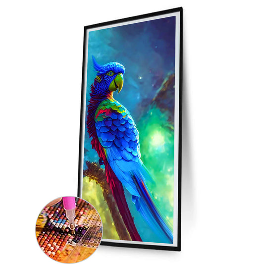Parrot - Full Round Drill Diamond Painting 40*80CM