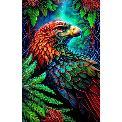 Forest Parrot - Full Round Drill Diamond Painting 45*70CM