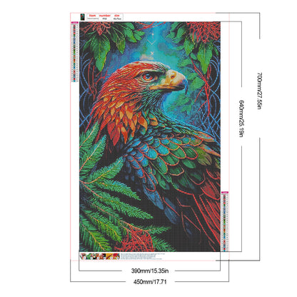 Forest Parrot - Full Round Drill Diamond Painting 45*70CM