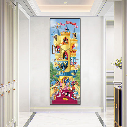 Disney Family Portrait - Full Round Drill Diamond Painting 35*100CM