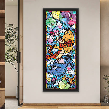 Pooh Tigger - Full Square Drill Diamond Painting 30*70CM