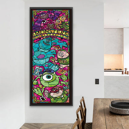 Monster Academy - Full Square Drill Diamond Painting 30*70CM