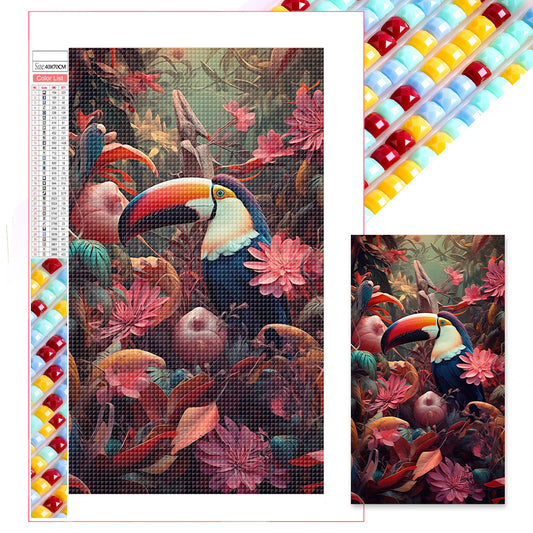 Parrot - Full Square Drill Diamond Painting 40*70CM