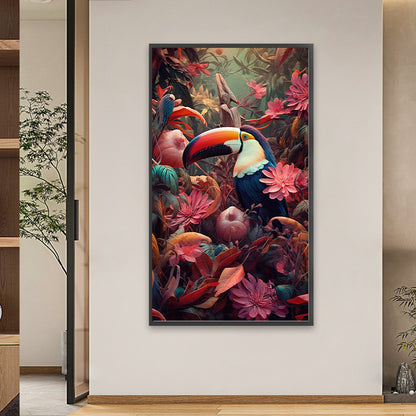 Parrot - Full Square Drill Diamond Painting 40*70CM