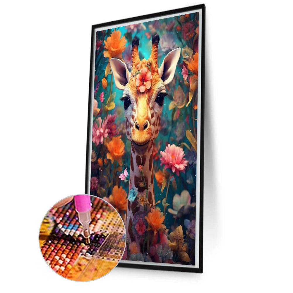 Giraffe - Full Square Drill Diamond Painting 40*70CM