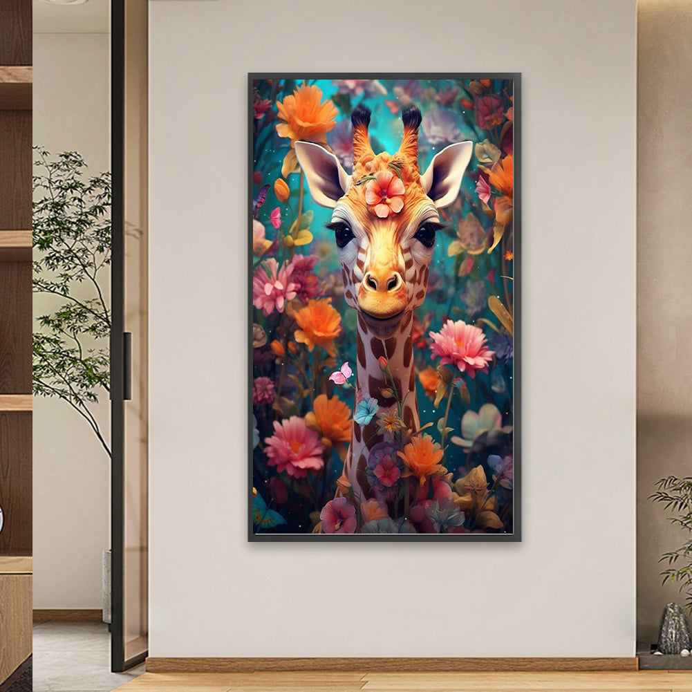 Giraffe - Full Square Drill Diamond Painting 40*70CM