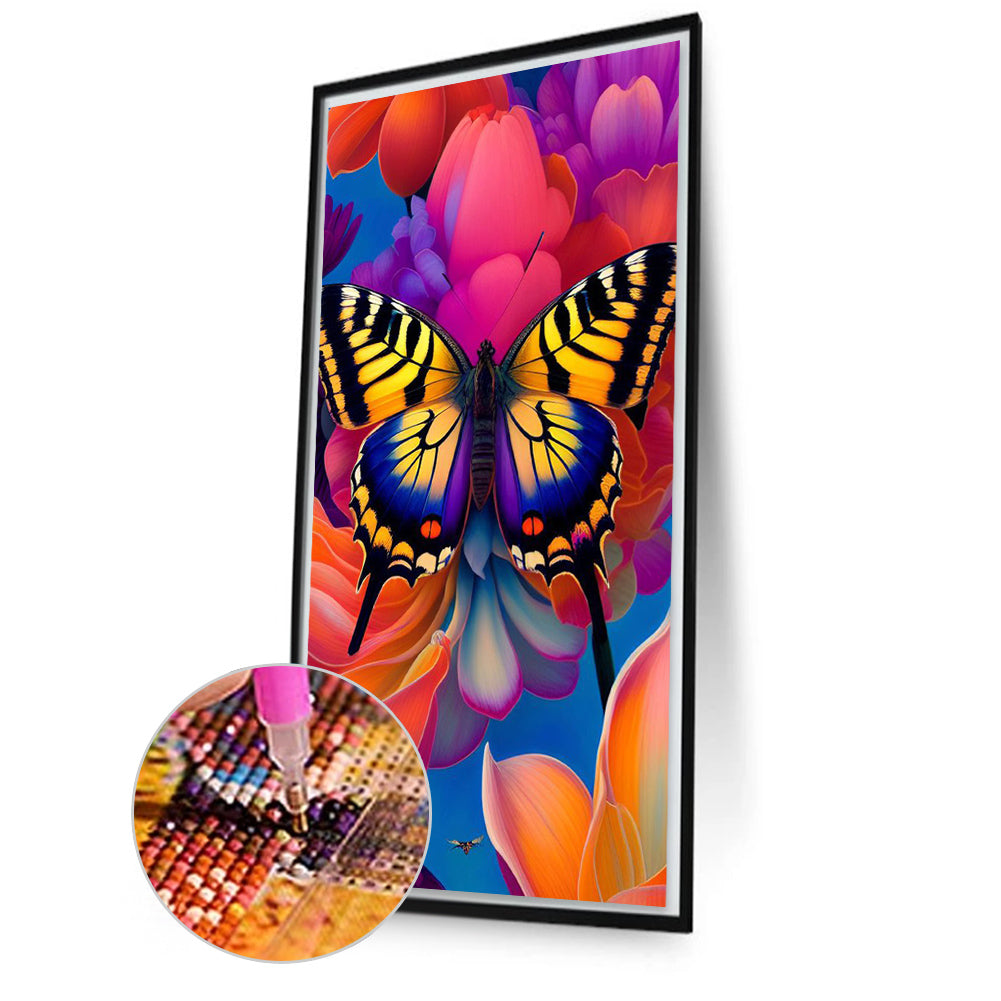 Butterfly - Full Square Drill Diamond Painting 40*70CM