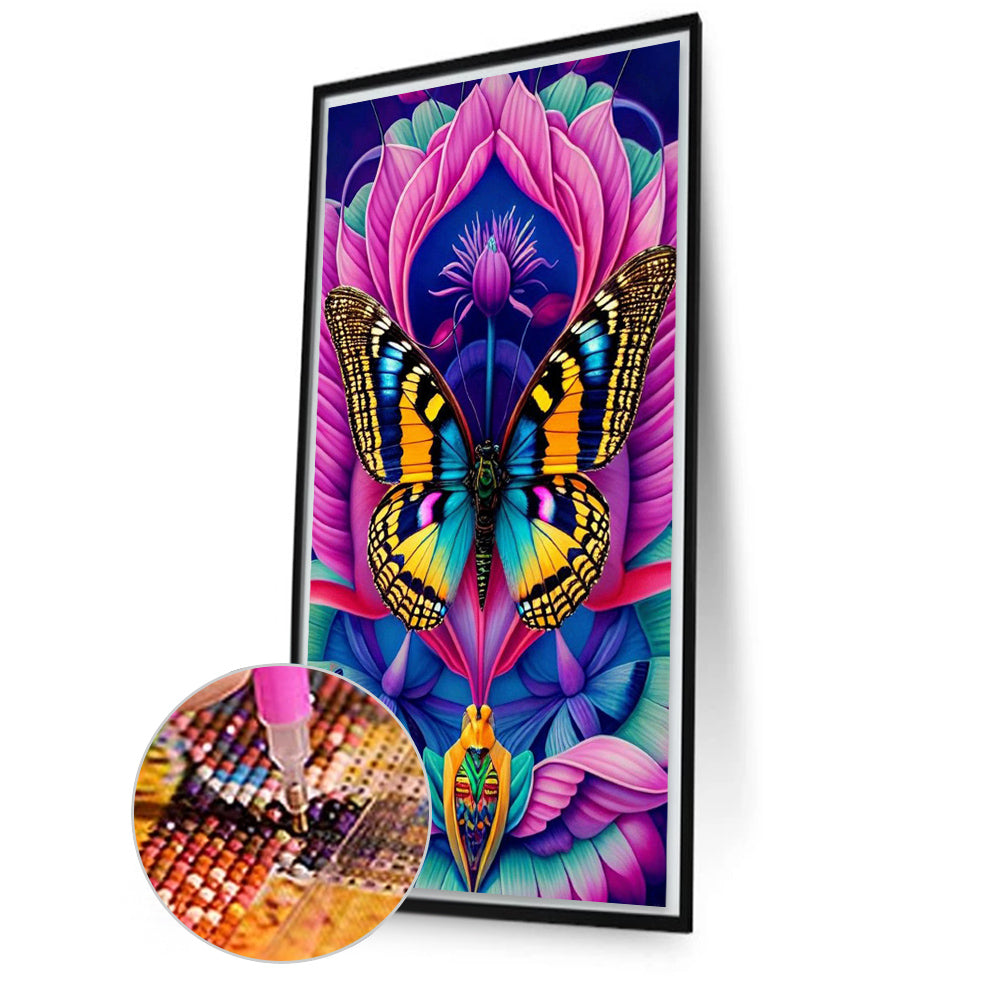 Butterfly - Full Square Drill Diamond Painting 40*70CM